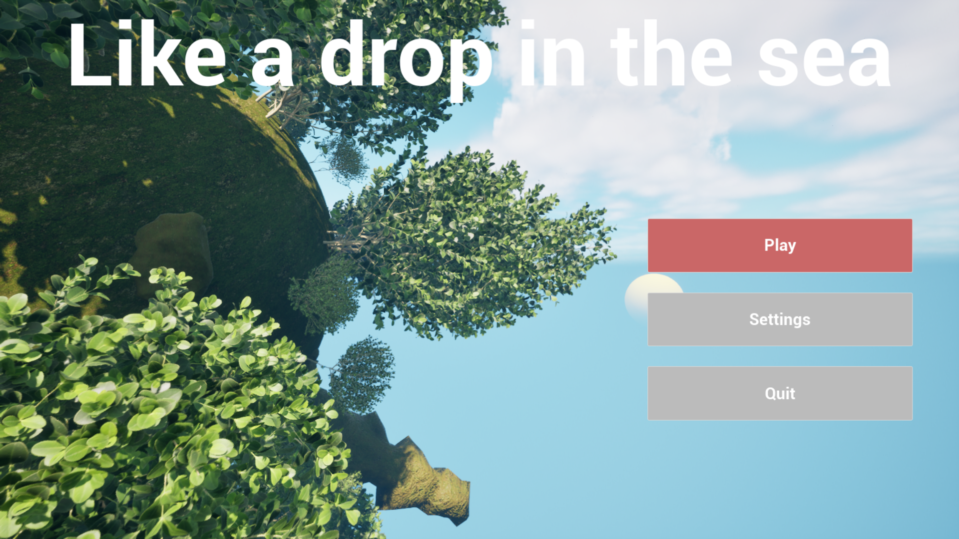 Like a drop in the sea
