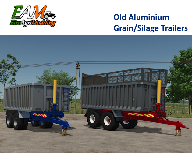 Cover image for Aluminium Grain / Silage Trailer V1.0.0.1