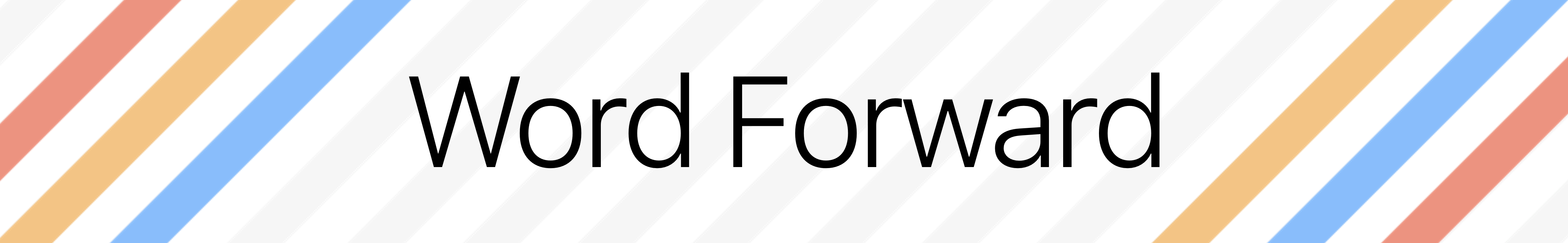 Word Forward (PC & Mac)