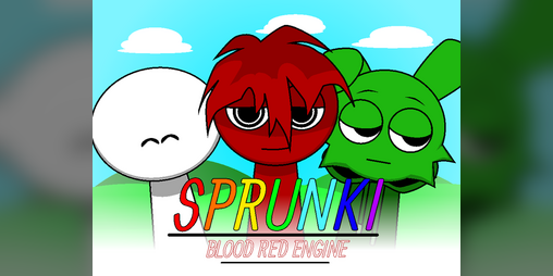 Cover image for Sprunki - Blood Red Engine