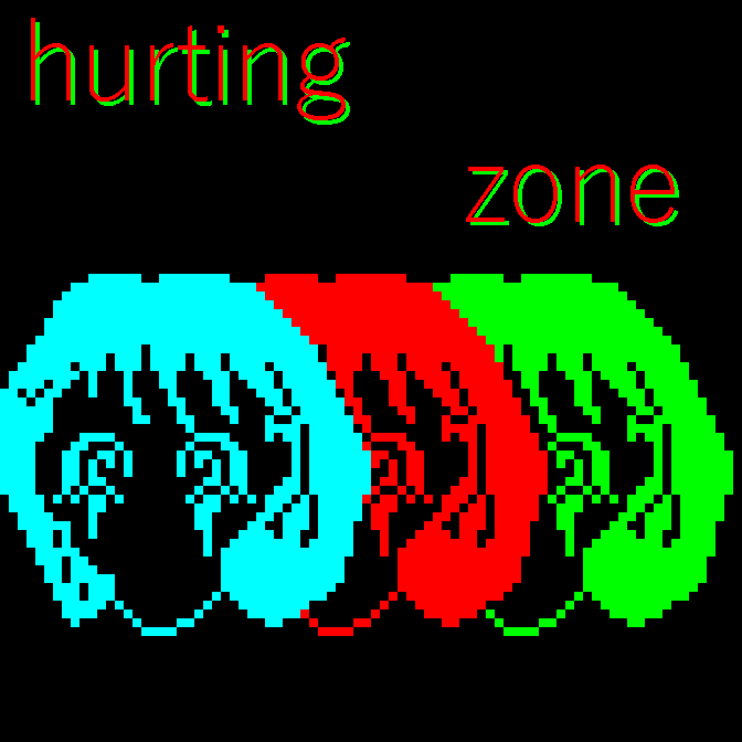 Cover image for HURTING ZONE