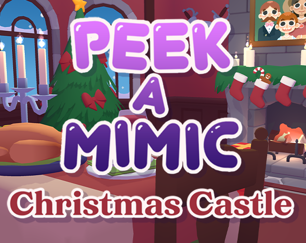 Cover image for Peek-A-Mimic Christmas Castle