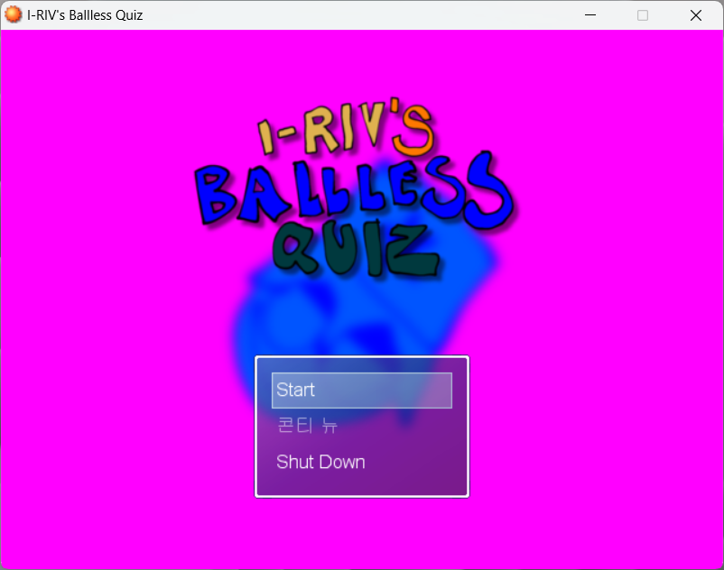 I-RIV's Ballless Quiz