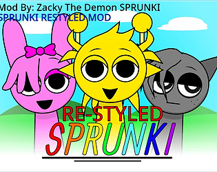 Sprunki re-styled mod