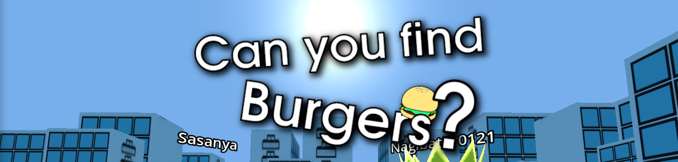 Can you find Burgers? 🍔