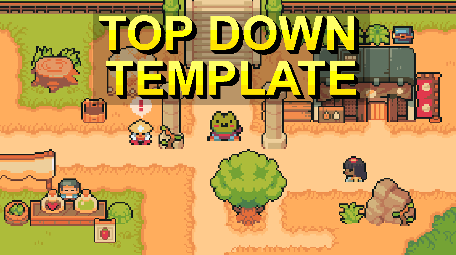 Hotbar with Item Usage and Saving! - Top Down Base Template Update - 2D ...