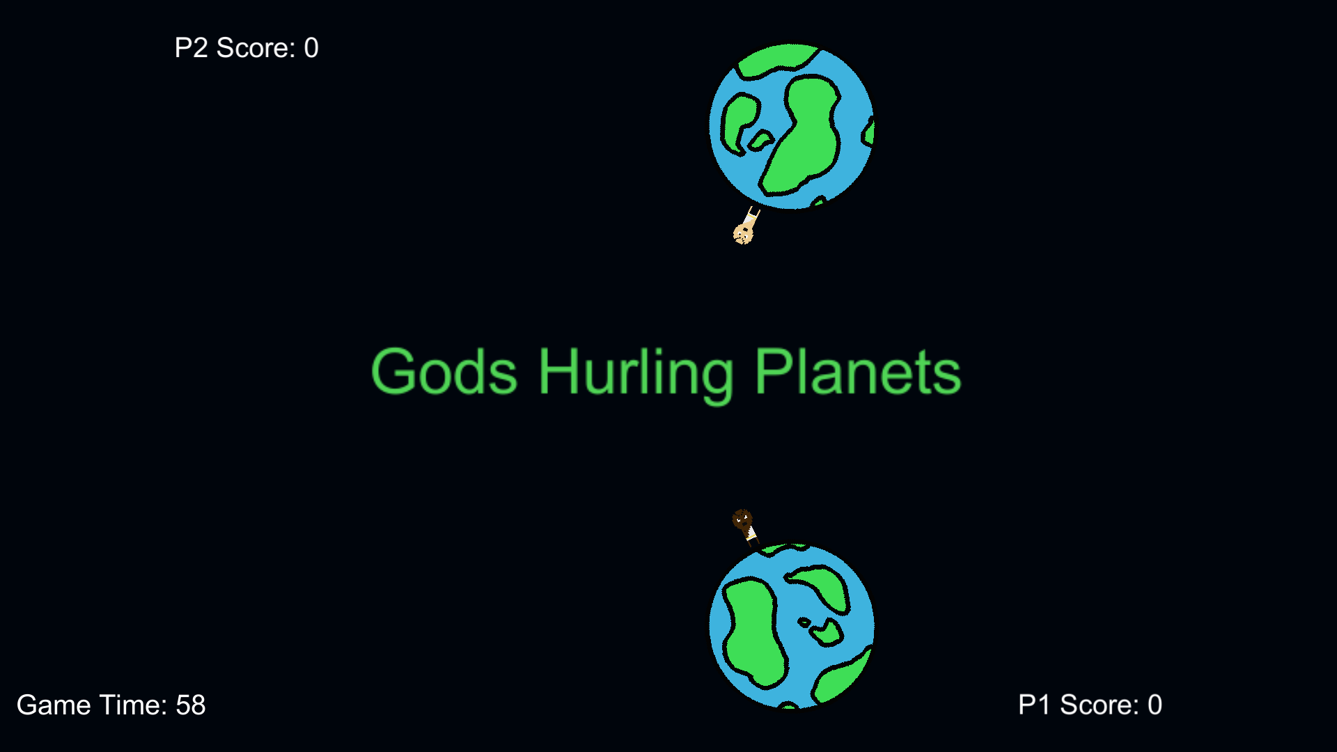 Gods Hurling Planets