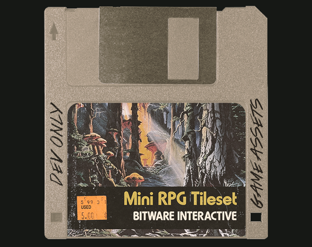Mini RPG Tileset [8x8] by bitware Interactive