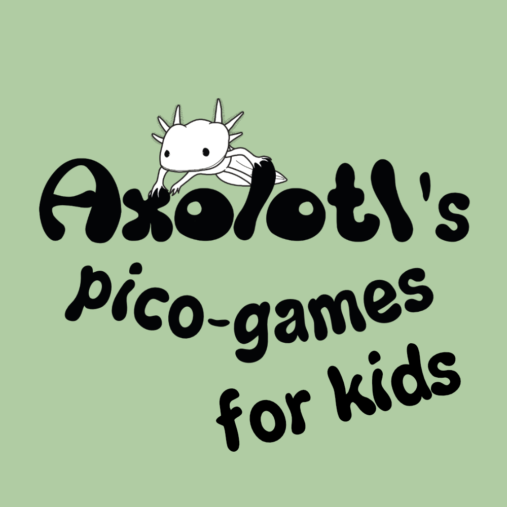 Axolotl's pico-games for kids by Axolotl
