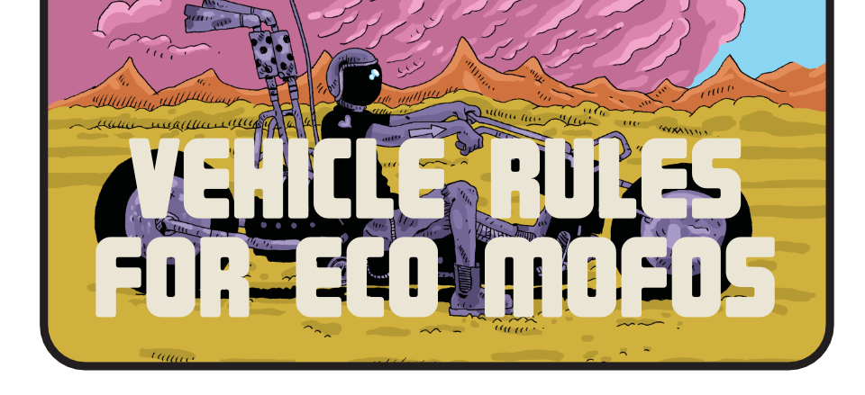 Vehicle Rules for Eco Mofos