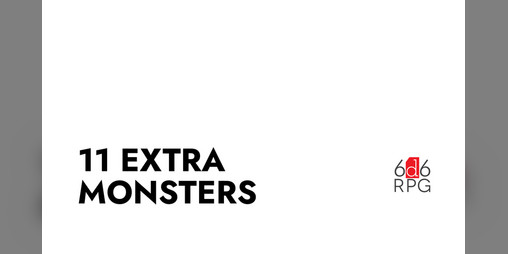 Cover image for 11 Extra Monsters