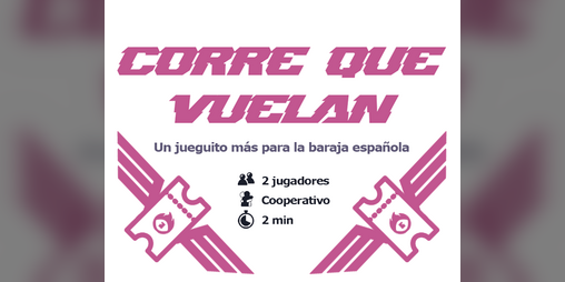Cover image for Corre que vuelan