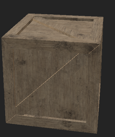 My Crate in Autodesk Maya