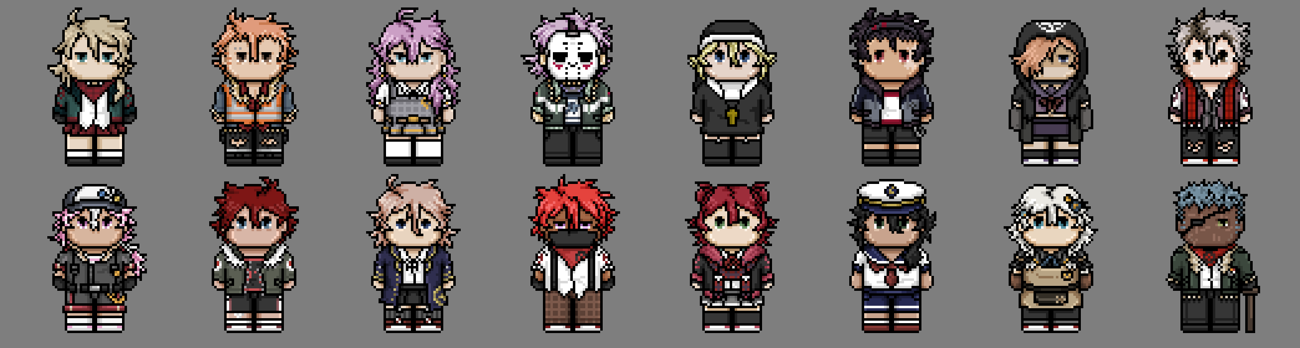 updates overworld sprites