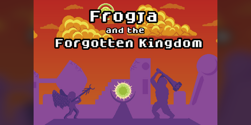 Cover image for Frogja and the Forgotten Kingdom