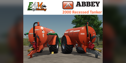 Cover image for FS25 Abbey 2000 Gallon Tanker V1.1.0.1 (Updated 28 Aug 2026)
