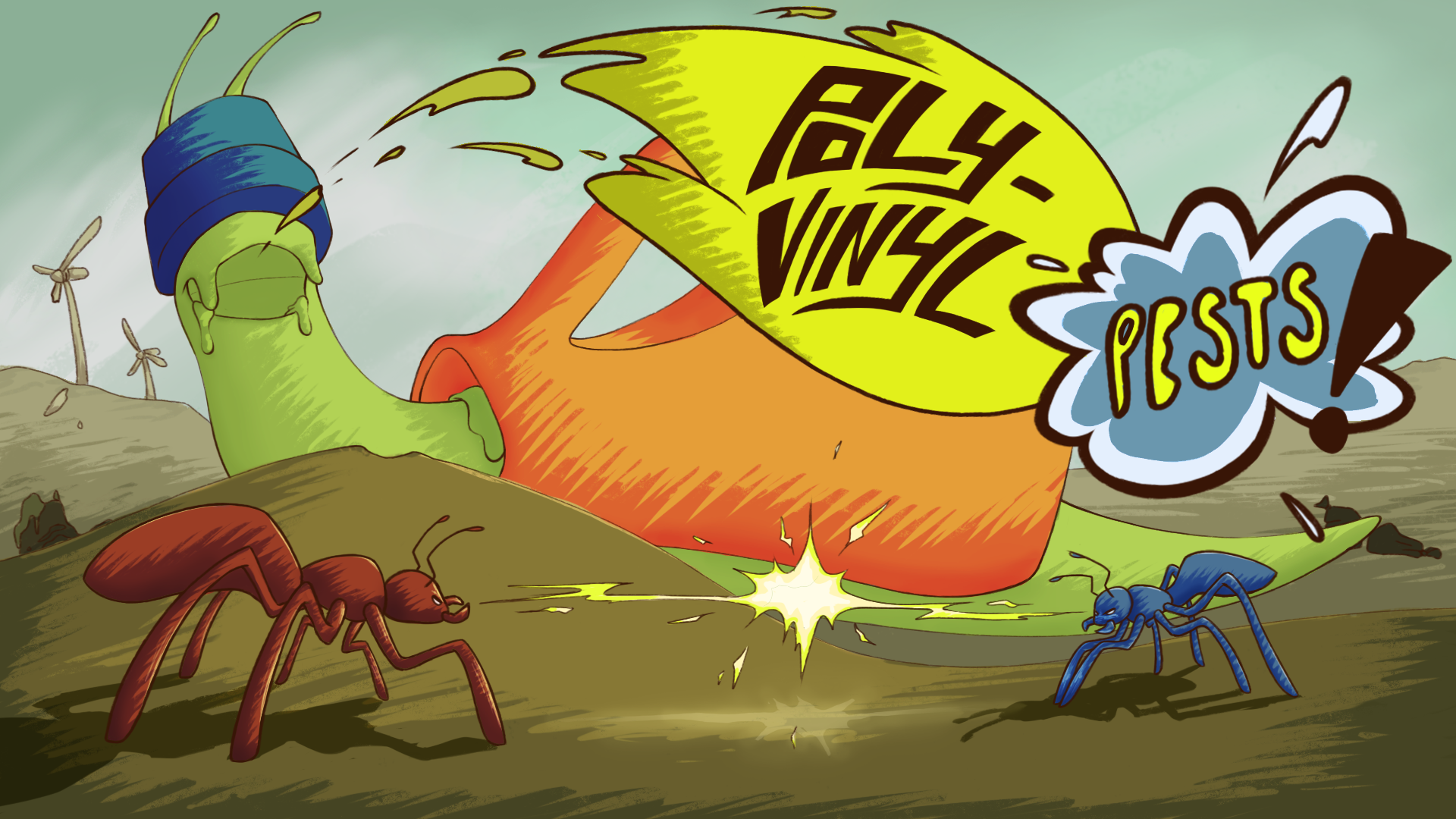 Cover image for Poly-Vinyl Pests!