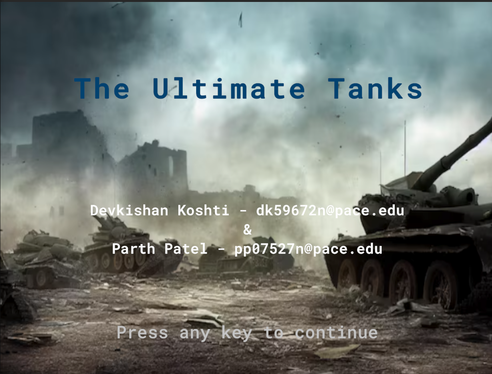 The Ultimate Tanks by parthpsp