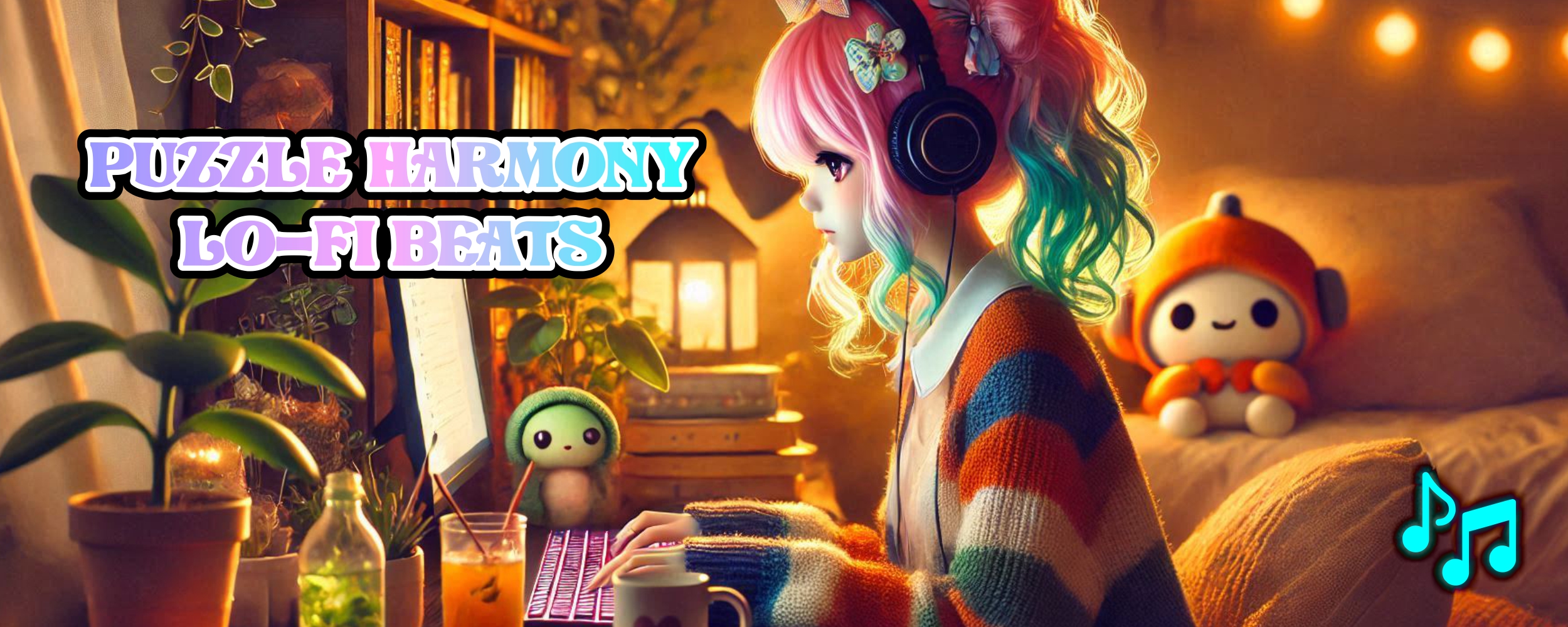 Puzzle Harmony: Lo-Fi Beats