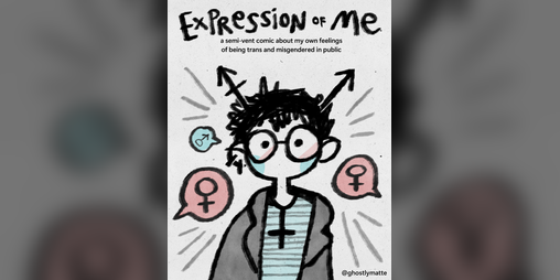 Cover image for transgender comic (Zine)