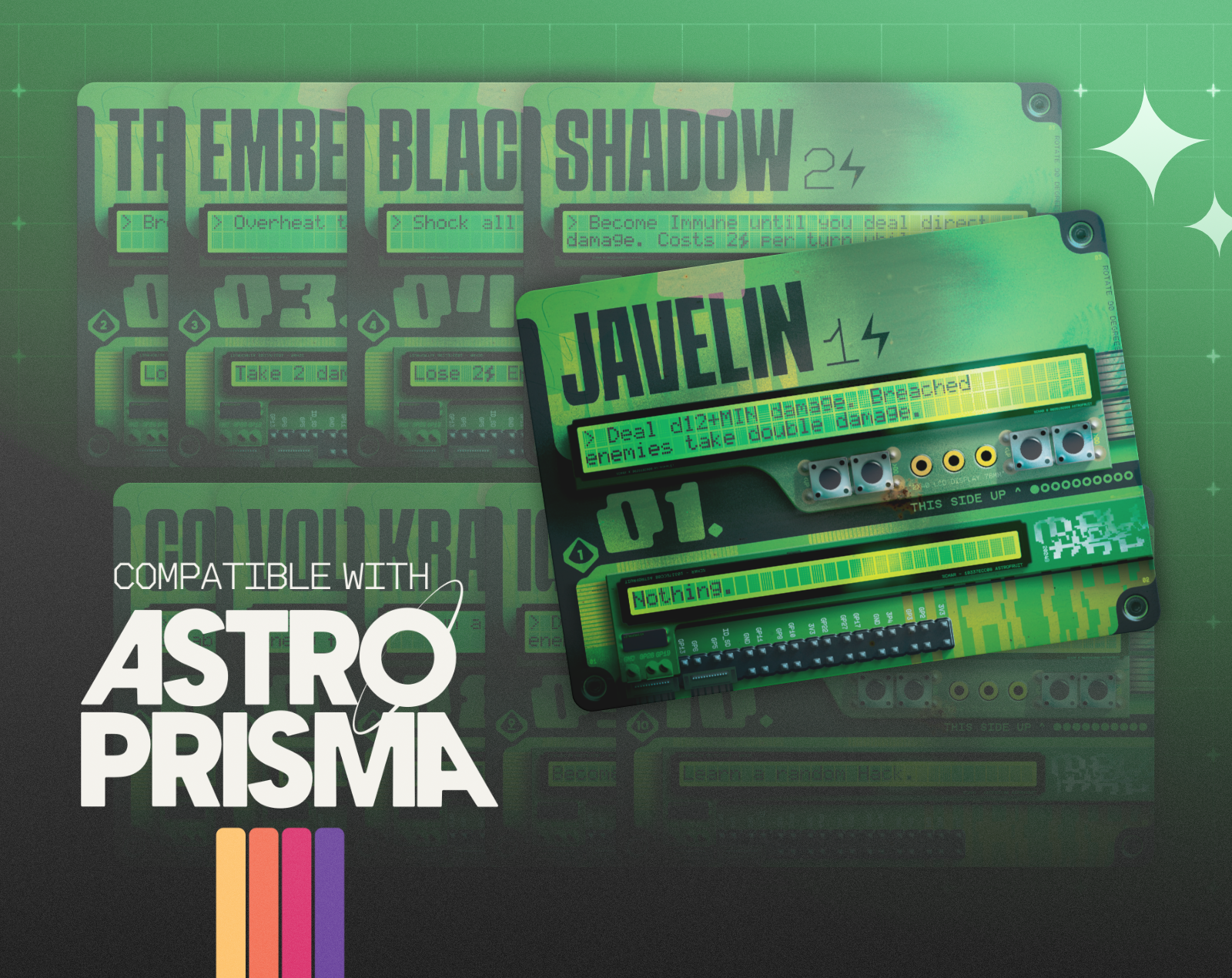Cover image for Hack&Malware Cards for ASTROPRISMA RPG