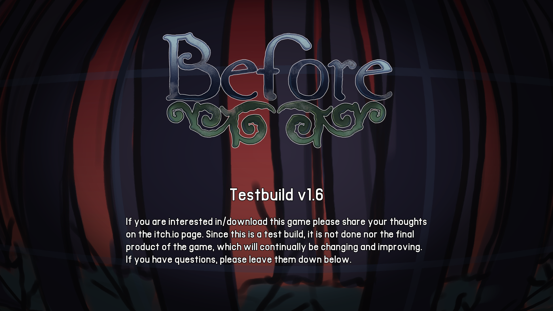 Cover image for Before - Test Build