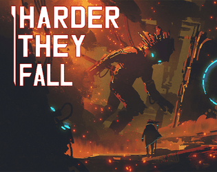 Harder They Fall   - Earth-shaking battles for the fate of the world, played with dominoes 