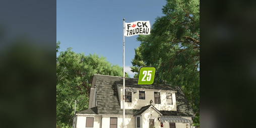 Cover image for F*ck Trudeau Flag