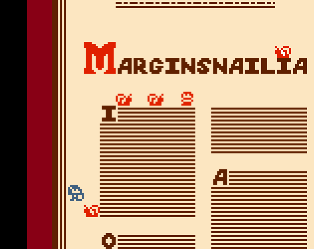 Cover image for Marginsnailia