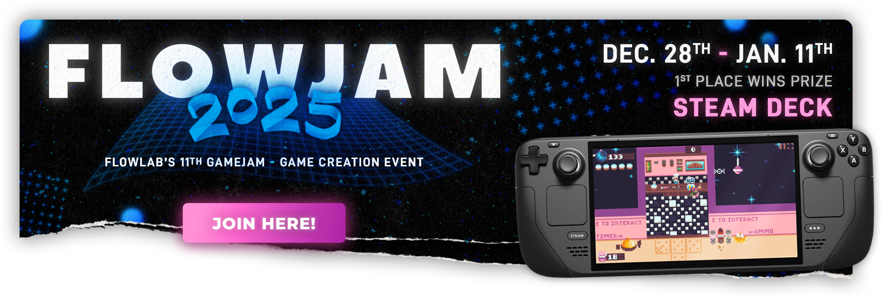 Flowjam 2025 Winter Gamejam Event