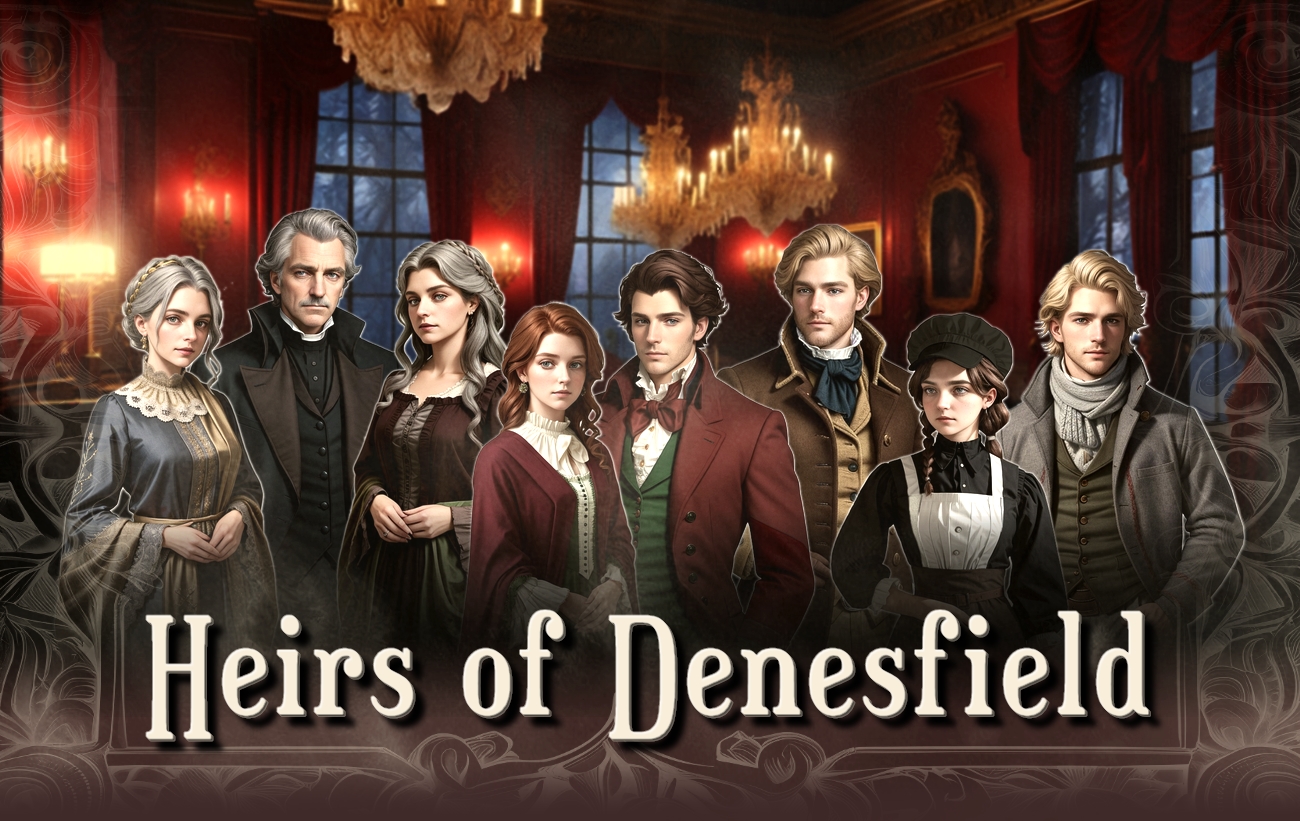 Heirs of Denesfield (Christmas Historical Romance Visual Novel)