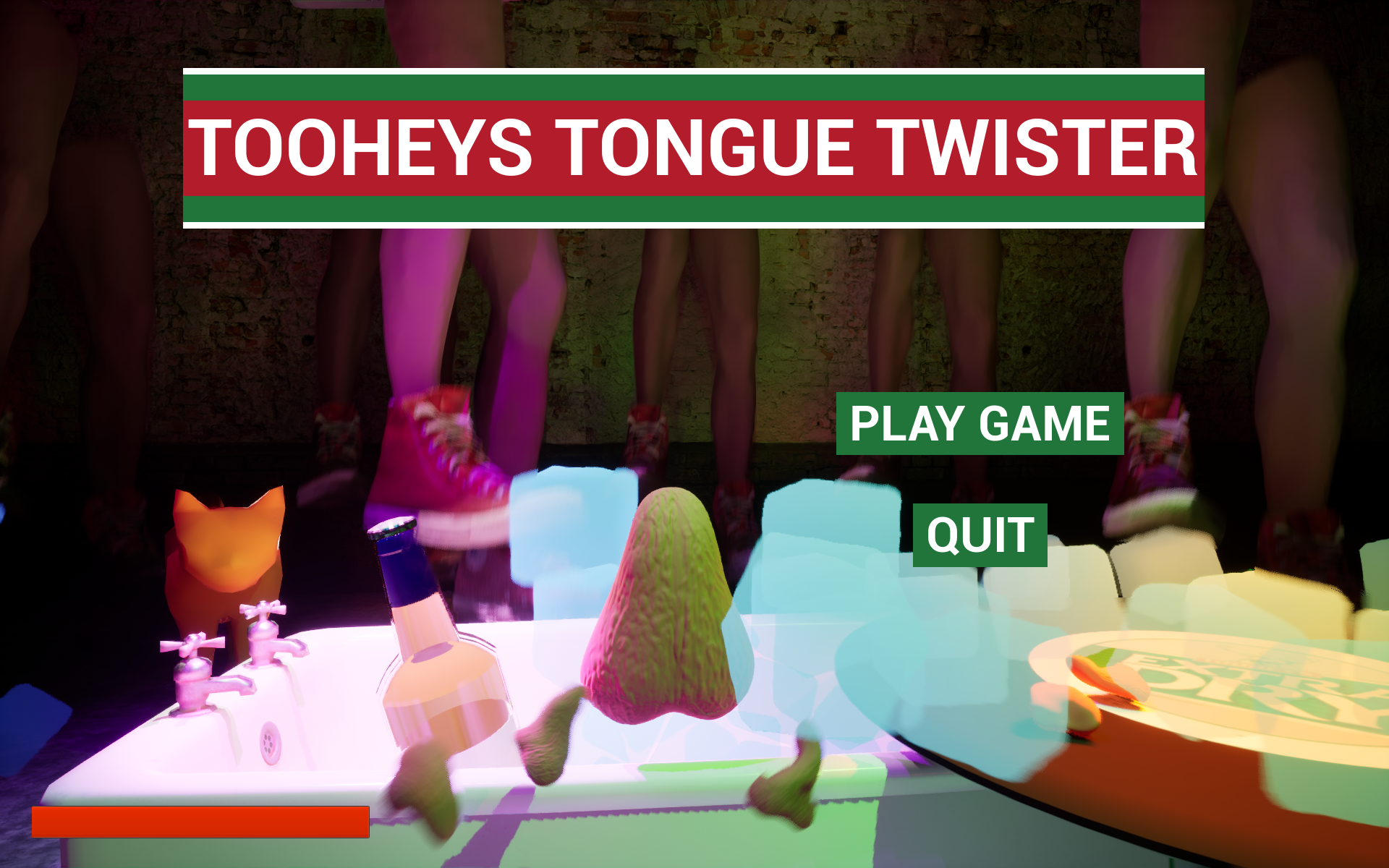 Tongue Twister - Winner of AIE Student Game Jam Dec 24