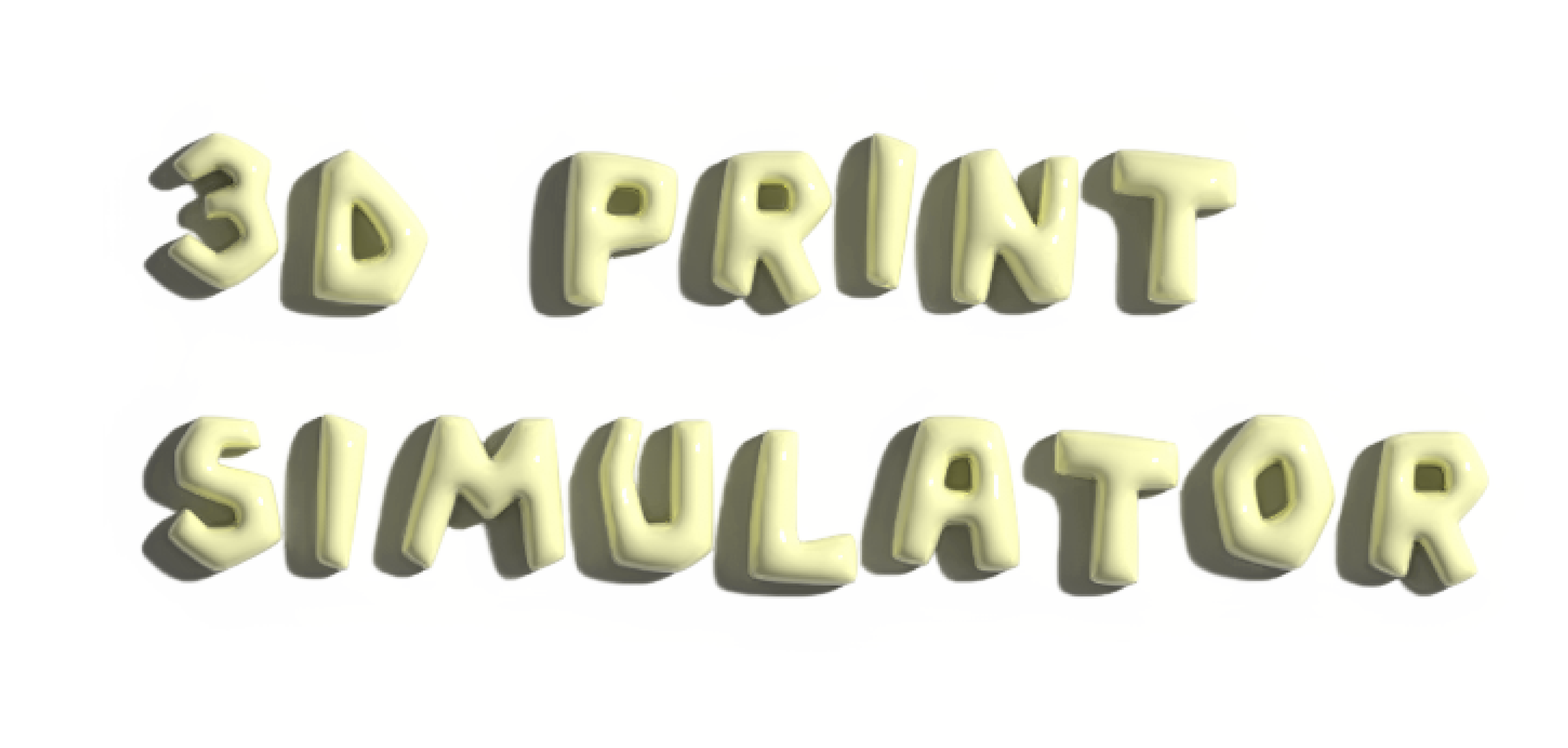 3D Print Simulator