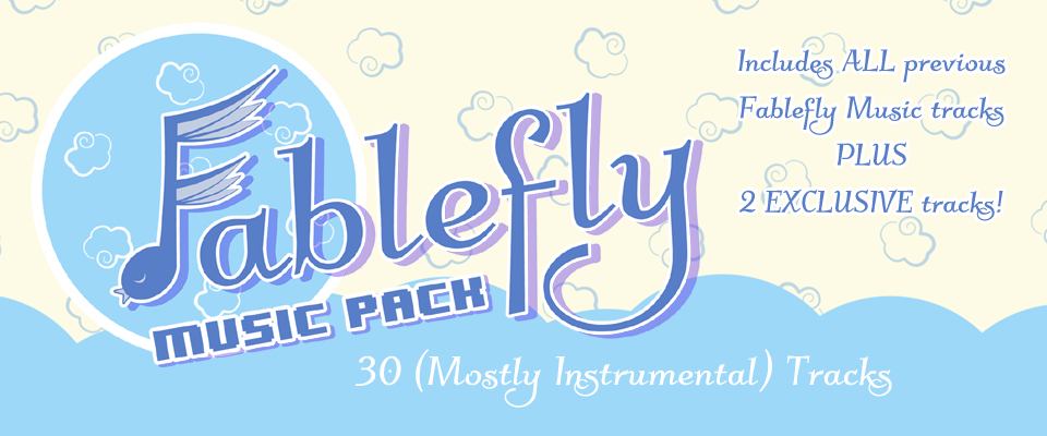 Fablefly Music Pack - 30 (Mostly Instrumental) Tracks