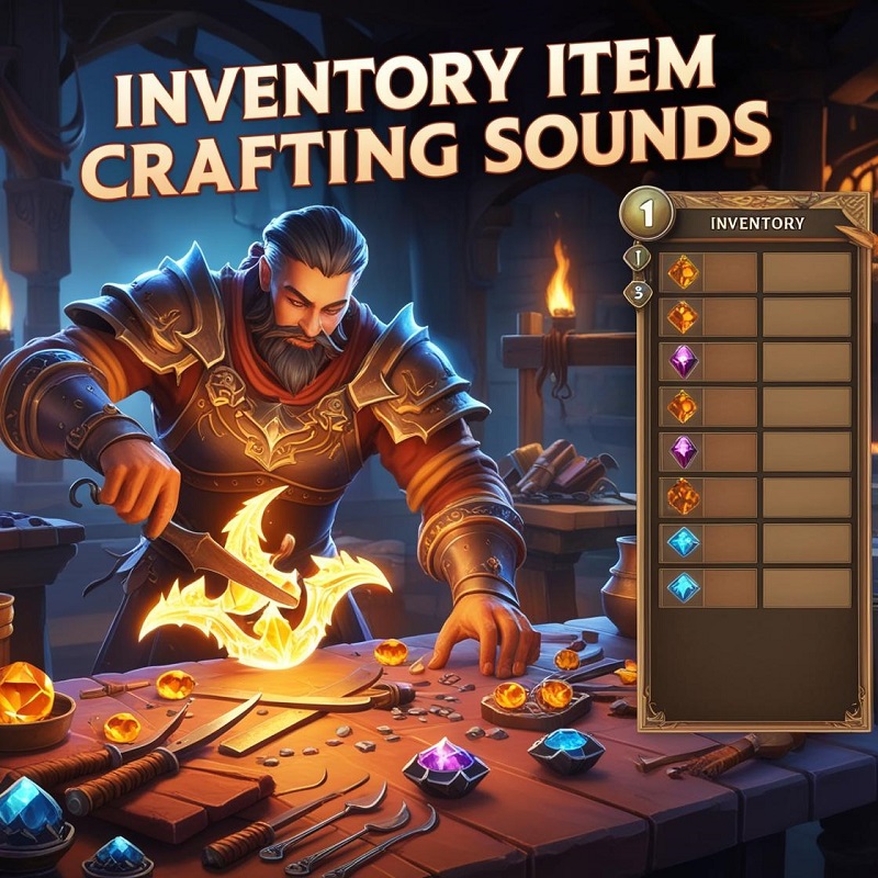 Inventory Item Crafting Sounds