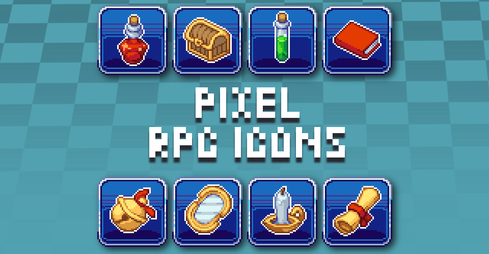 PIXEL FANTASY RPG ICONS