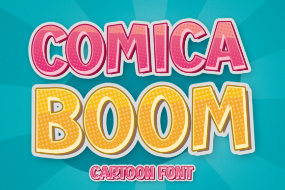 Comica Boom - Comic Font