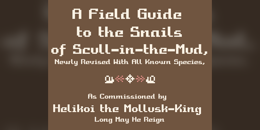 Cover image for A Field Guide to the Snails of Scull-in-the-Mud