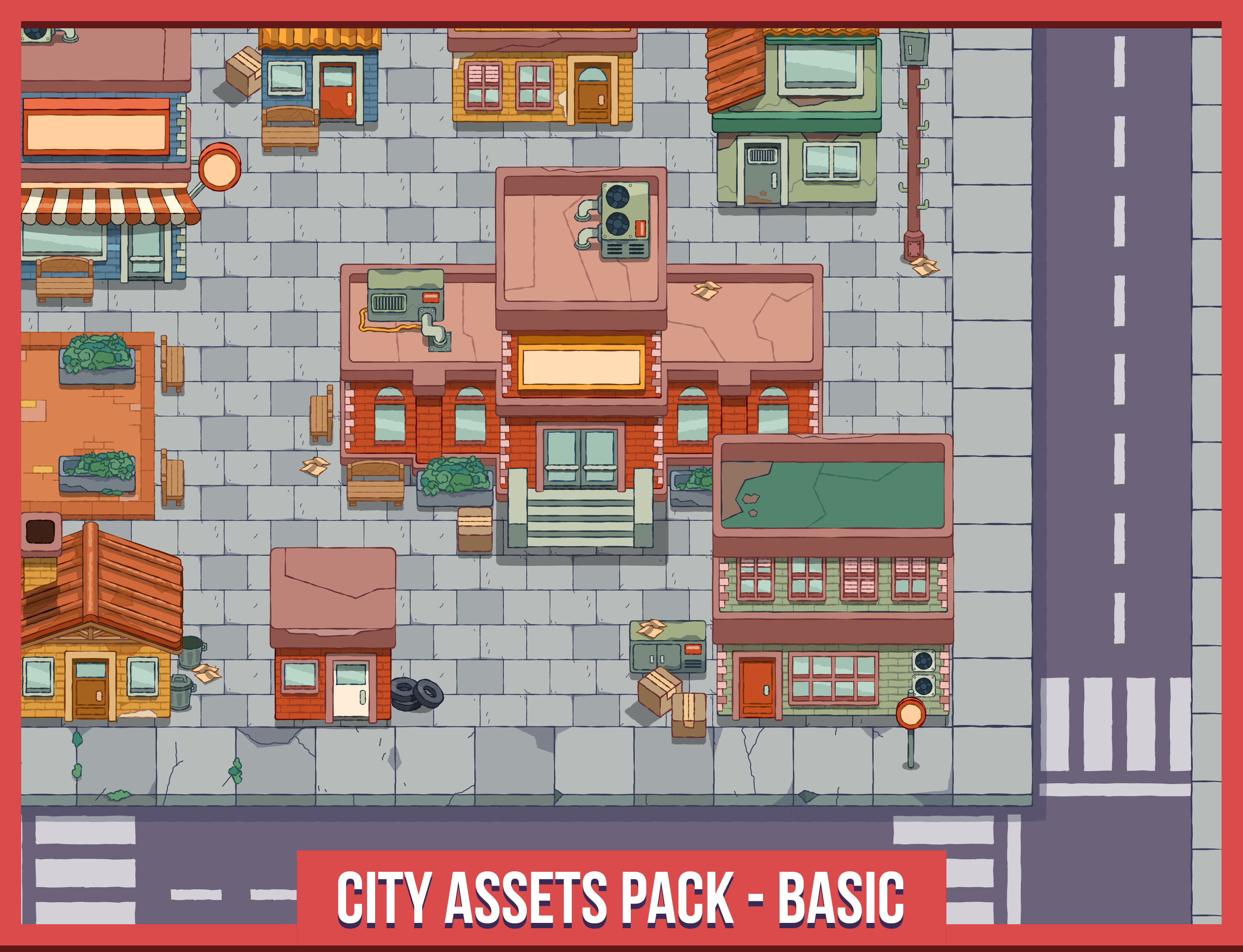 City Assets Pack - Basic