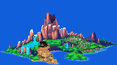Sonic.exe over Sonic in Sonic 2 Absolute