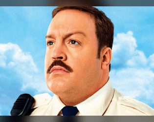 Paul Blart Mall Cop 2: The RPG   - lasers and feelings hack of blartisanal quality 