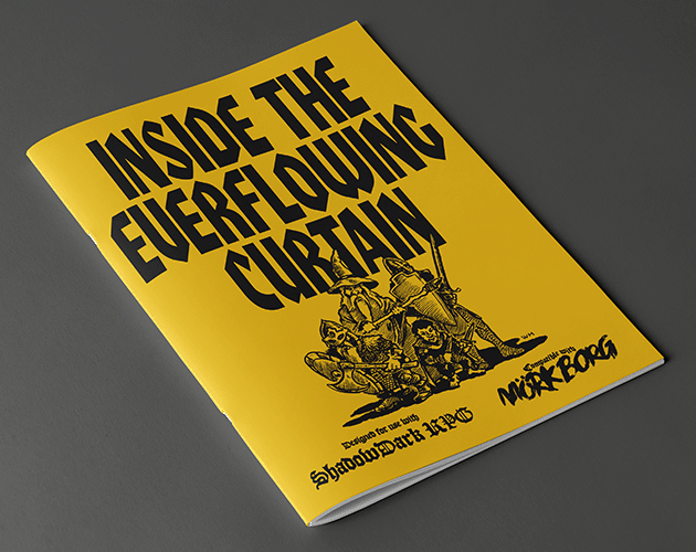 Cover image for Inside the Everflowing Curtain