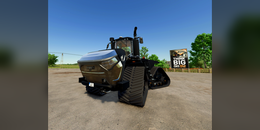Cover image for FS25 CaseIH Quadtrac 715