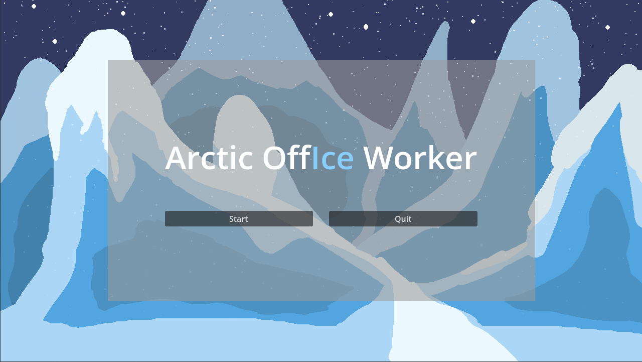 Arctic Office Worker