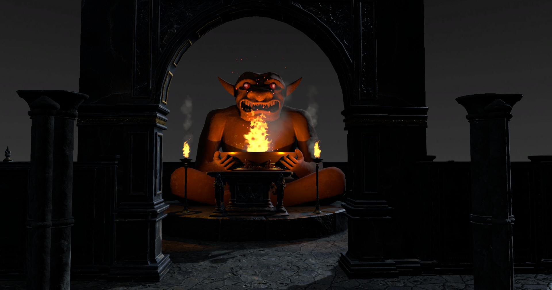 Cover image for Le Temple de l'Idole du Démon