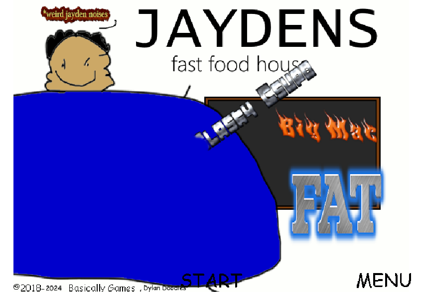 Jaydens Fast Food House! (Beta)