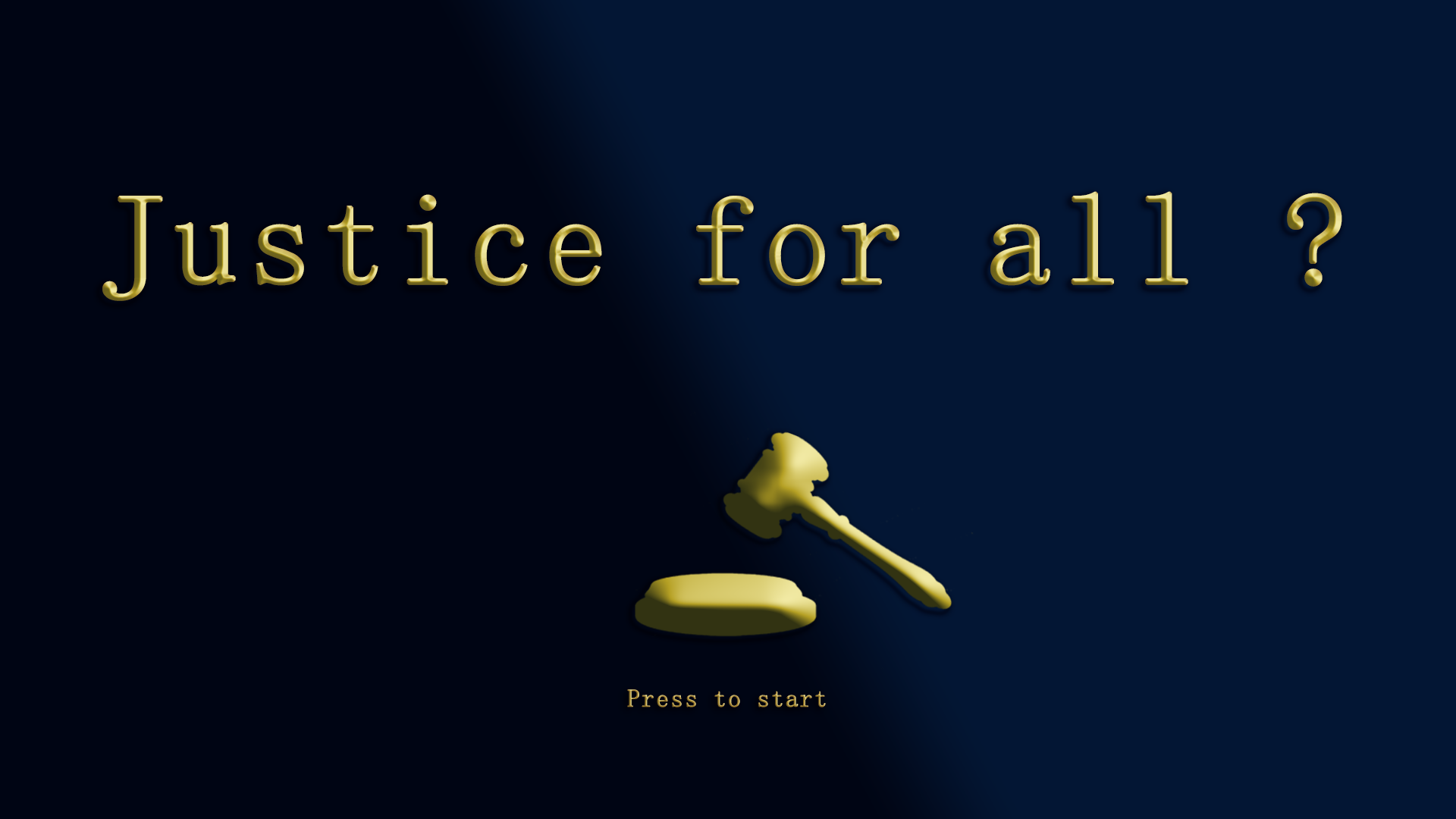 Justice for all ?