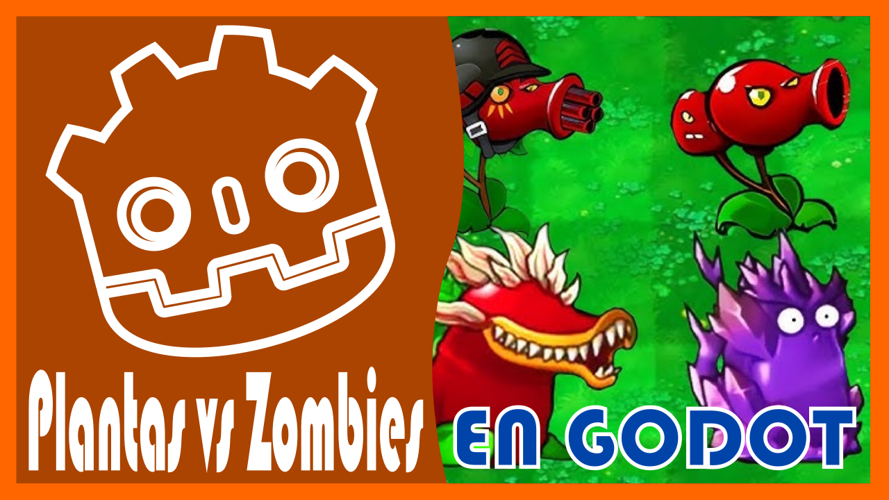 Plant Vs Zombies hecho en Godot