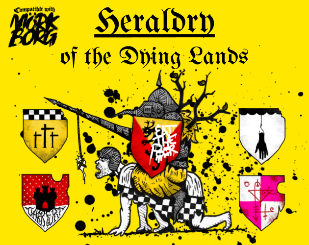 Cover image for Heraldry of the Dying Lands
