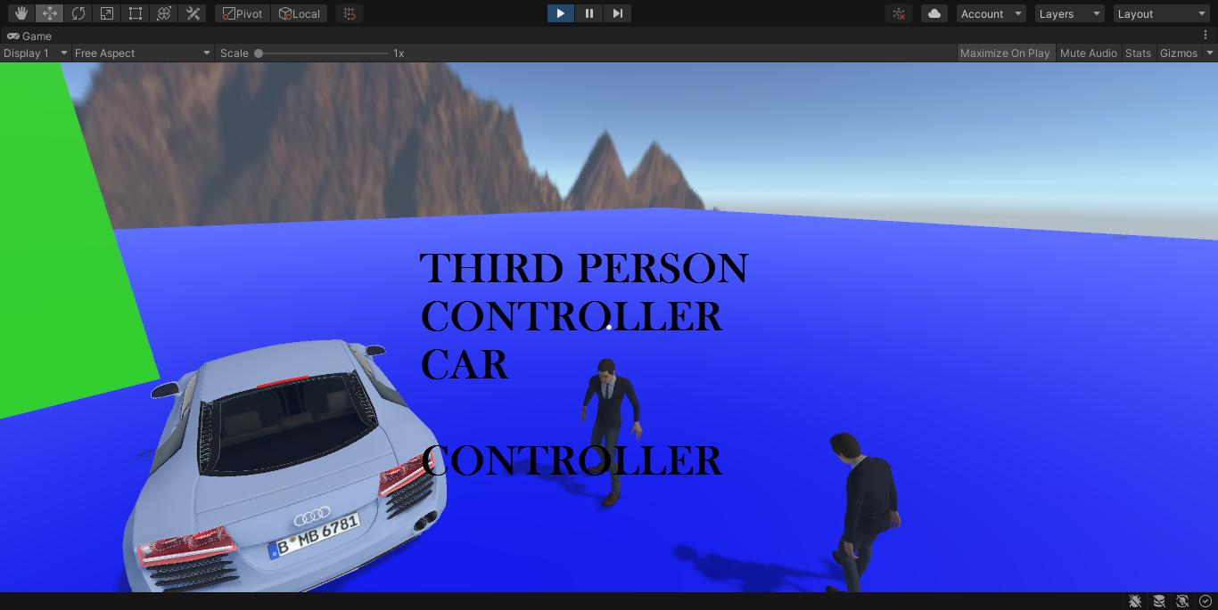 Third Person Controller and Car Controller Unity by Mi tienda de juegos ...